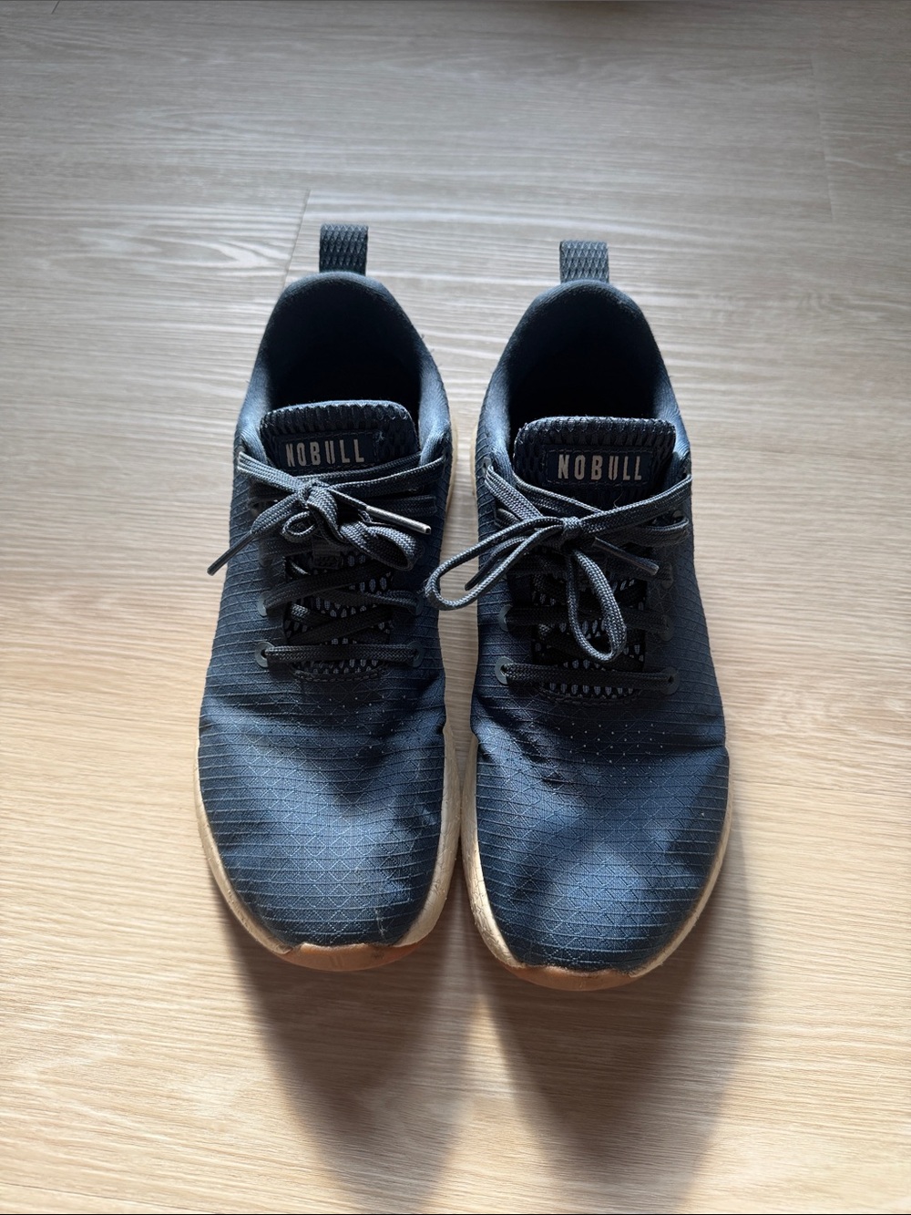 NOBULL Men's Navy Knit Training Sneakers